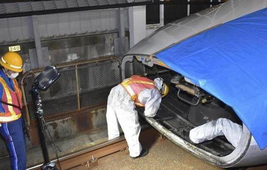 日本新干线发生撞人事故 司机听到异响却未上报
