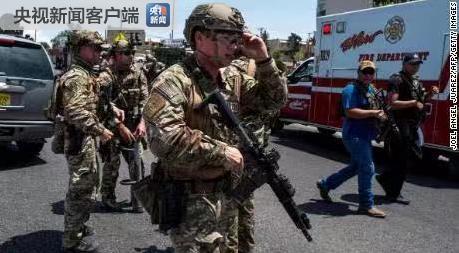 美国得克萨斯州发生枪击事件 或至少有20人被打死