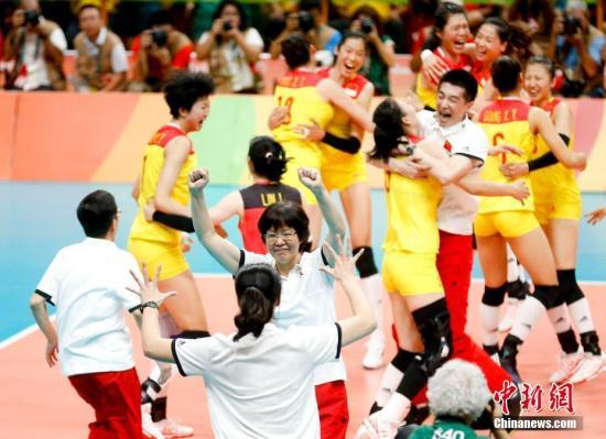 ����ͼ��2016��8��20�գ���Լ���˻�Ů�ž������й�Ů����3��1սʤ����ά�Ƕӣ�ʱ��12����ٻ���˽��ơ�<a target='_blank' href='http://www.chinanews.com/'>������</a>���� ���� ��