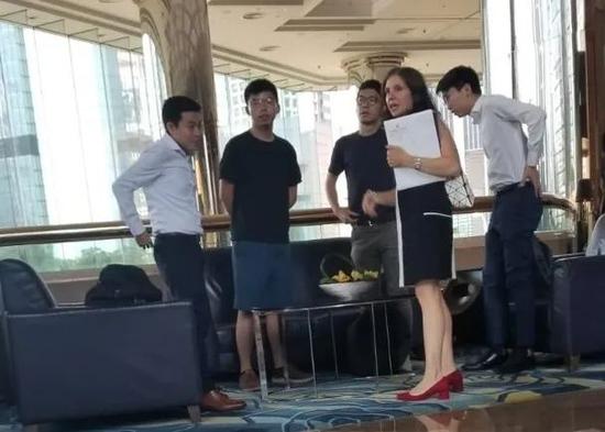 2019��8�£��޹ڴϡ���֮����Ҹ۷���������פ�۰�����ݹ�Ա���档ͼԴ����ý